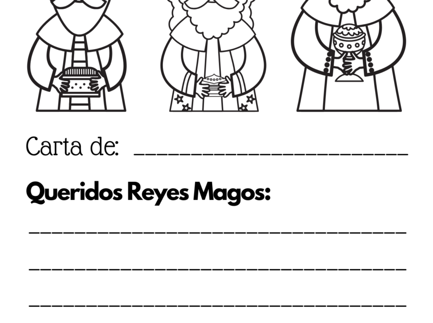 Nuestra carta gratuita de deseos está lista para imprimir, colorear, rellenar y hacer llegar a los Reyes Magos para que no se despisten y acierten este año.